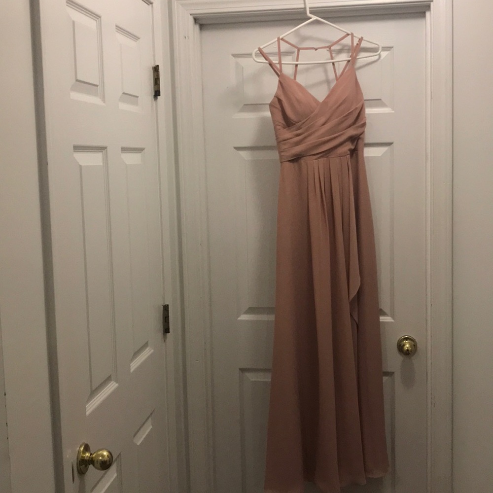 Blush Bridesmaids Dress